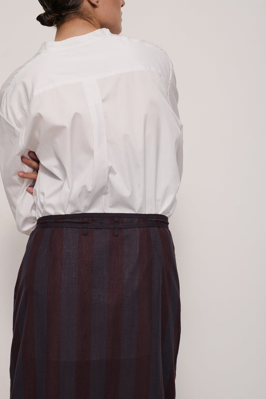 JUPE LA GONNA BORDEAUX