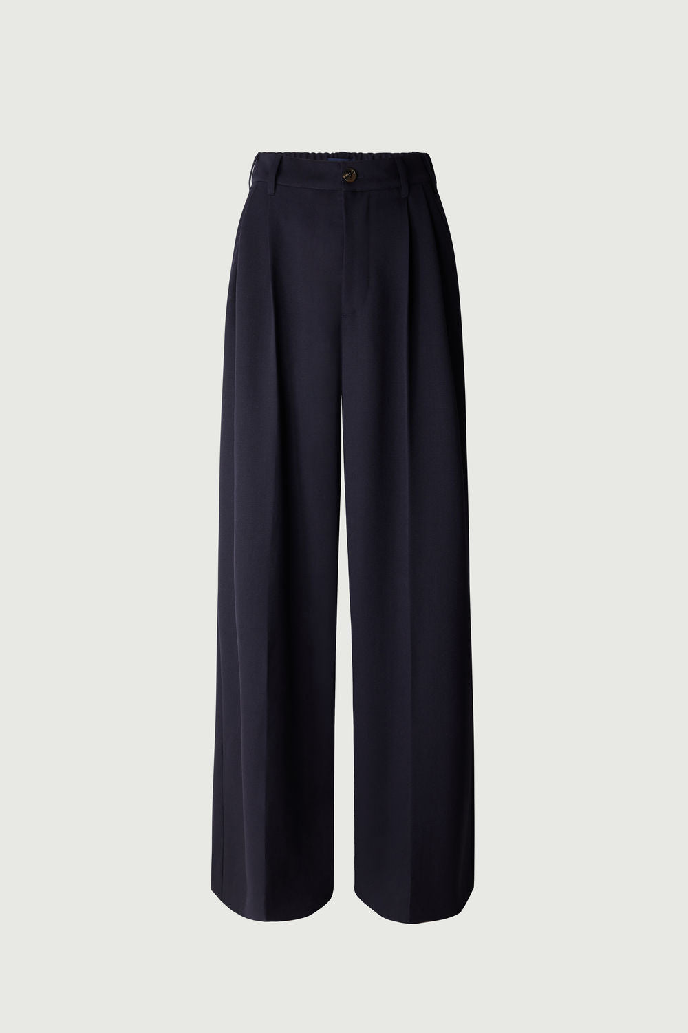 Pantalon Frejus - Bleu Nuit - Laine - Femme