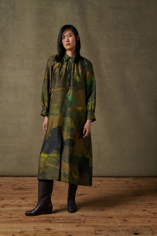 ROBE SAVANE VERTE