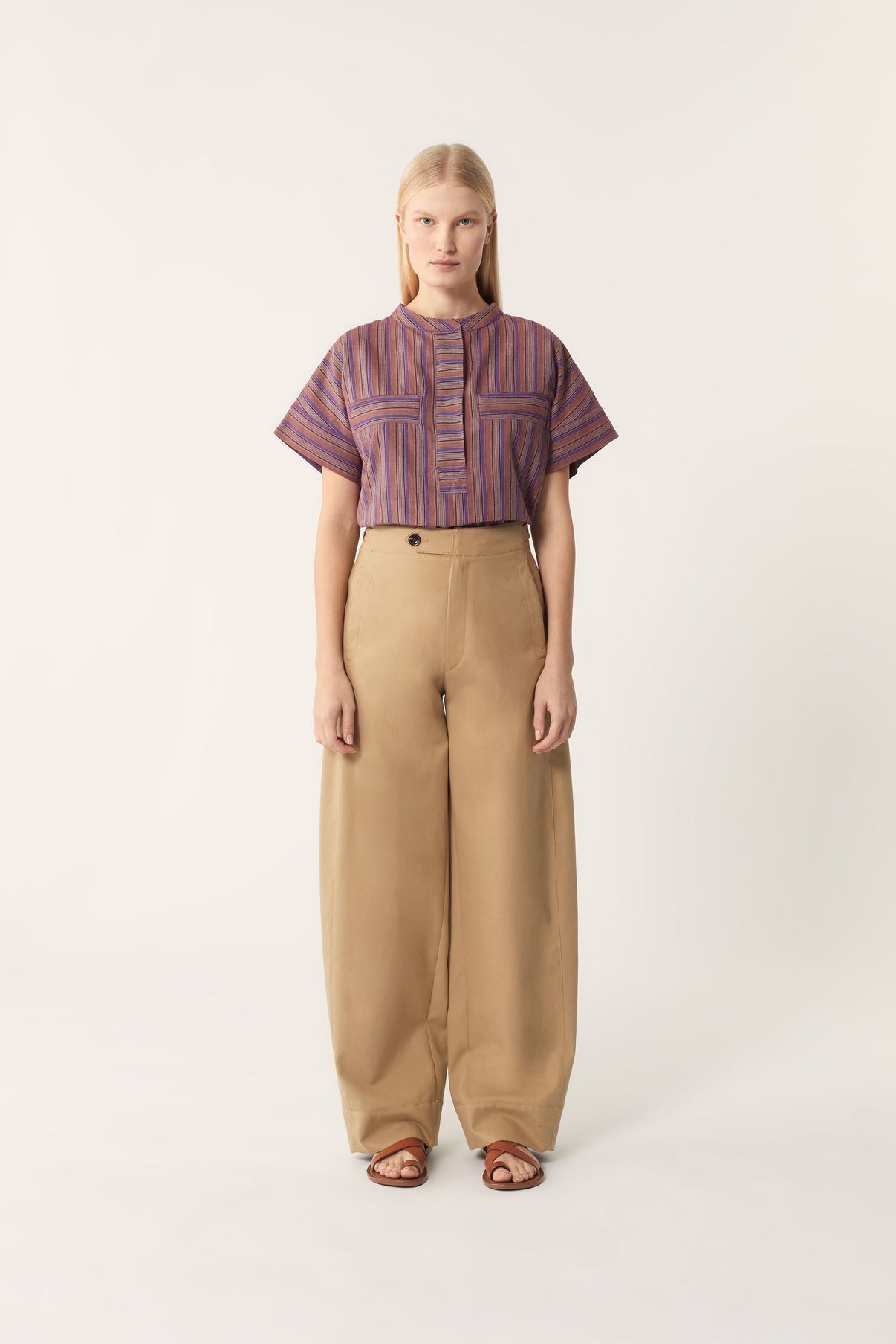 BLOUSE POSITANO VIOLETTE vue 5