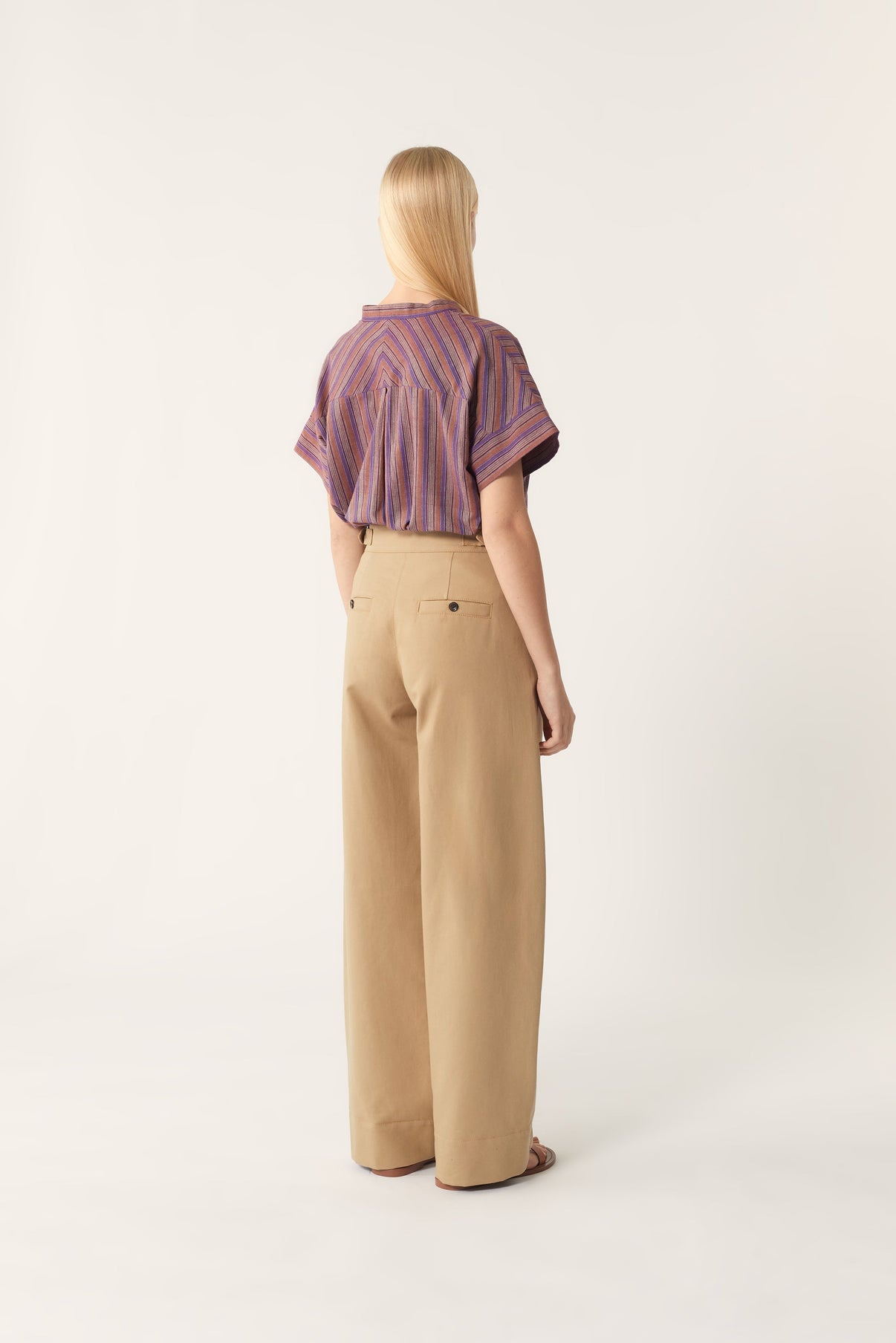 BLOUSE POSITANO VIOLETTE vue 4