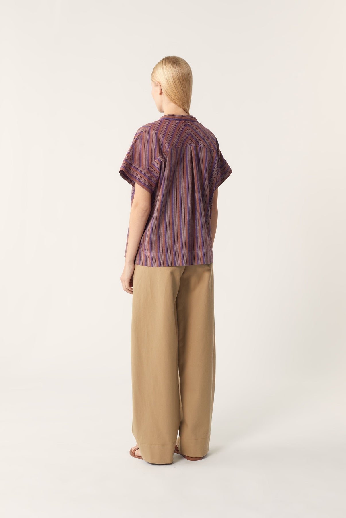 BLOUSE POSITANO VIOLETTE vue 3