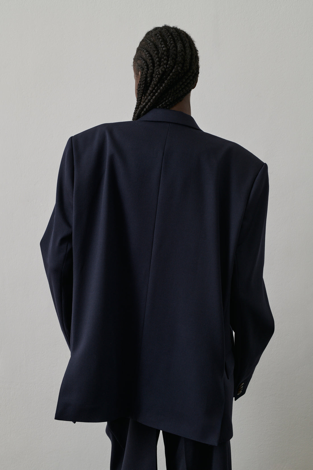 Veste Giani - Bleu Nuit - Laine - Femme
