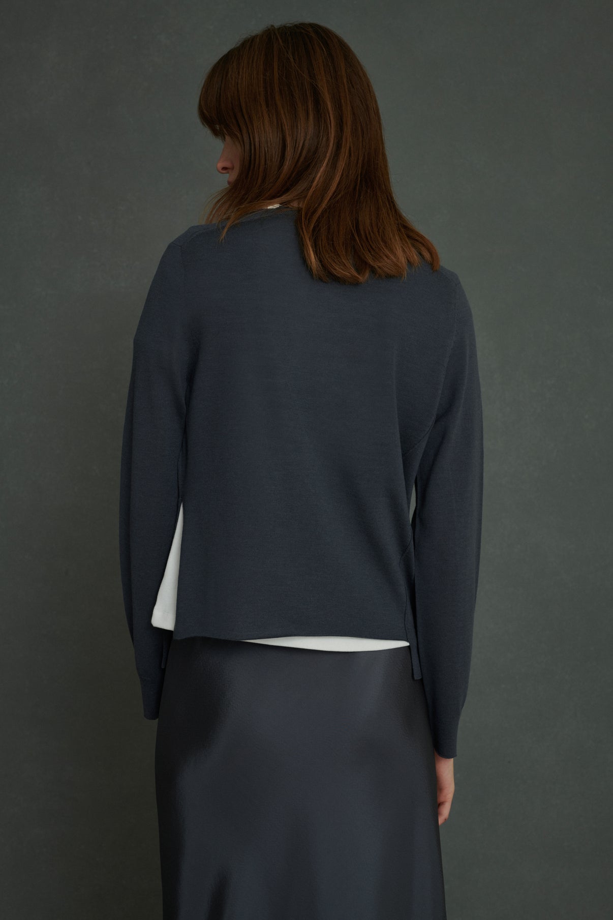 Pull Australie - Gris - Laine - Femme vue 3