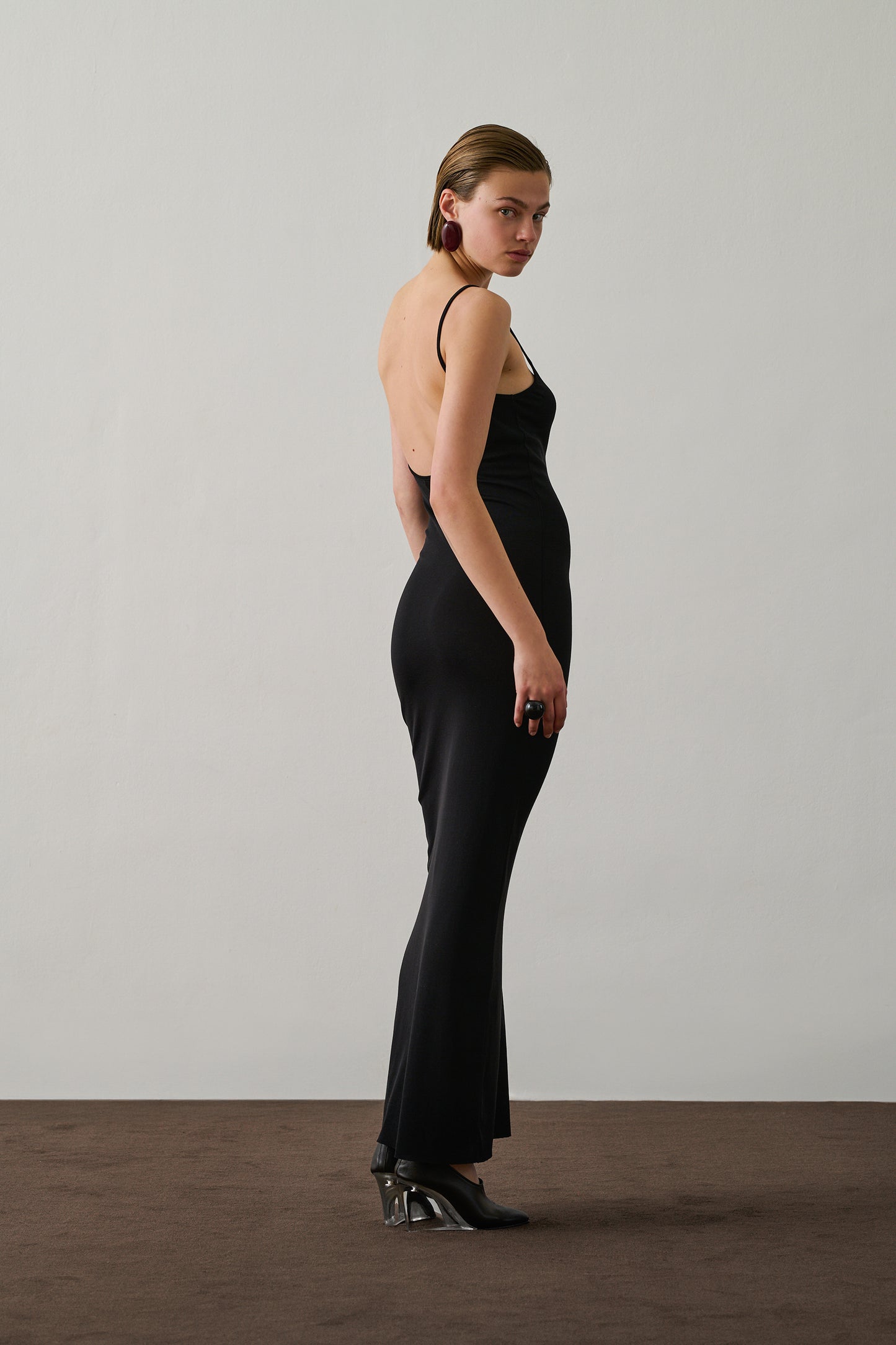 Robe Naomi - Noir - Coton - Femme