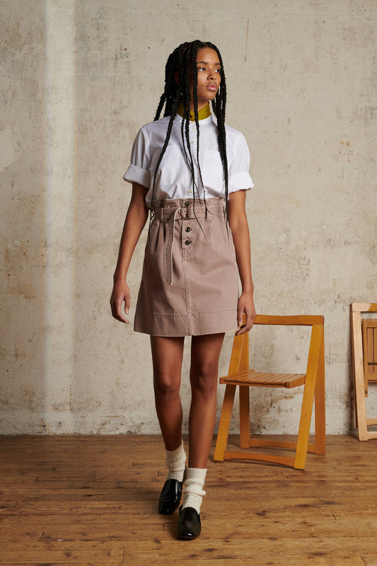 JUPE MUGUET VIOLETTE