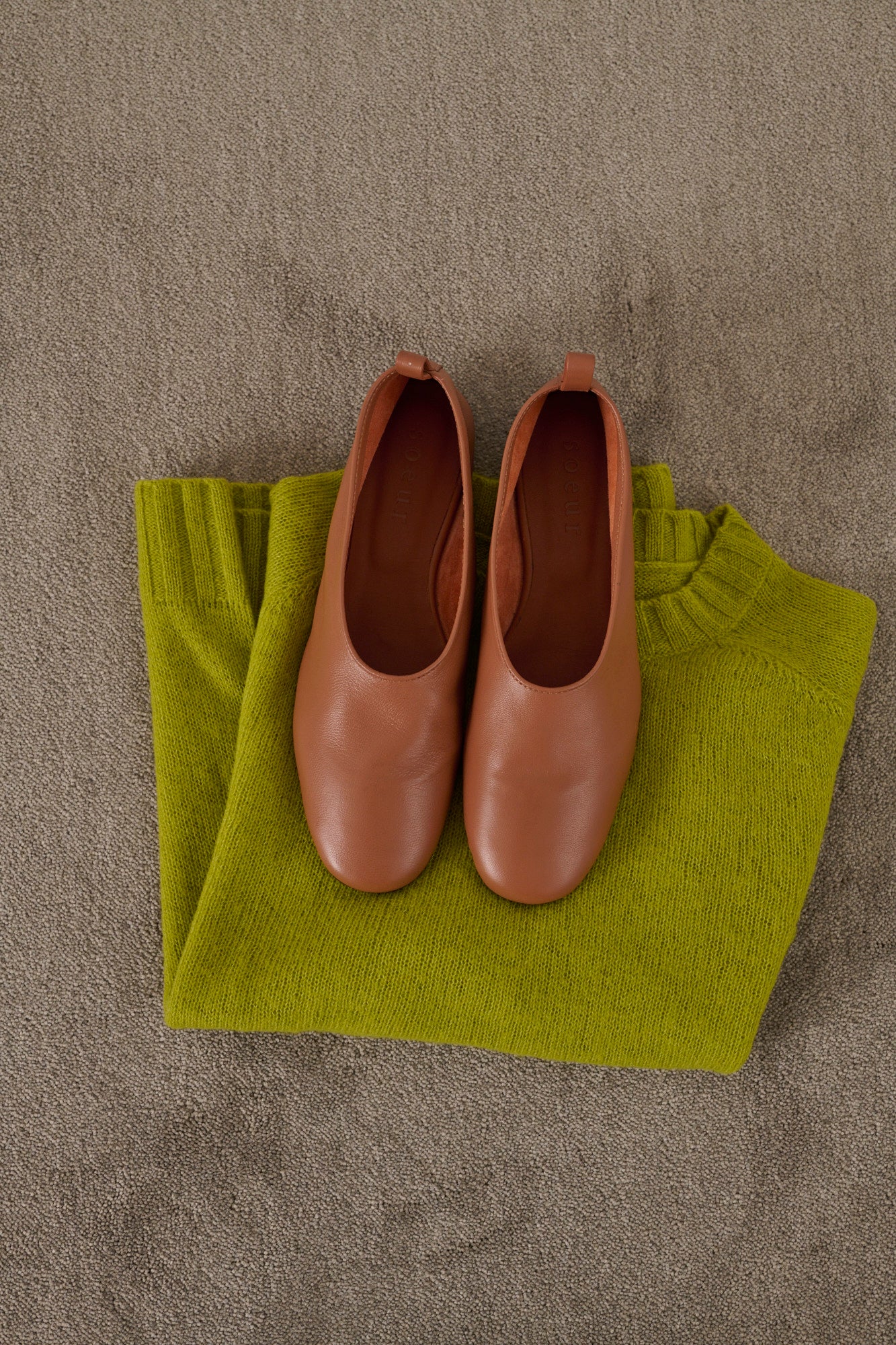 Ballerines Bala - Rose Blush - Cuir - Femme