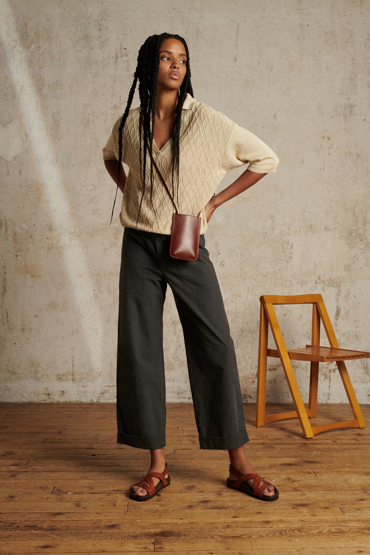 PULL TILOUP ECRU vue 3