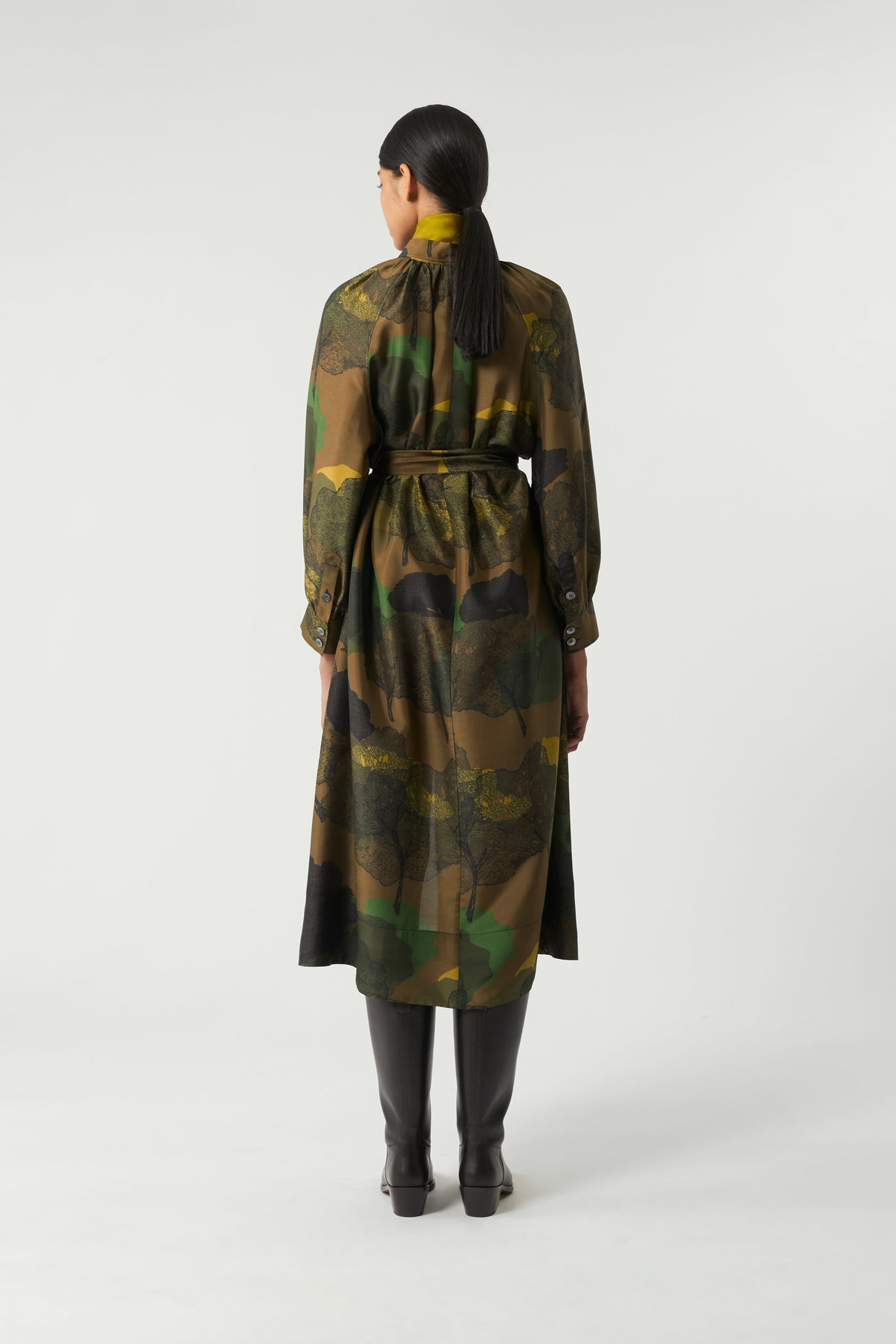 ROBE SAVANE VERTE vue 9
