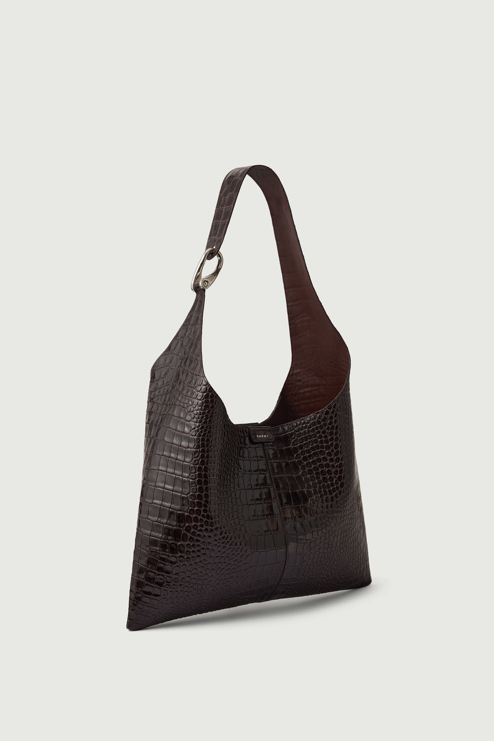 Sac Cosima - Marron Foncé - Cuir - Femme vue 4